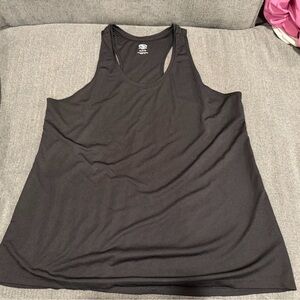 Athletic Works Black Racerback Tank Top Size XL